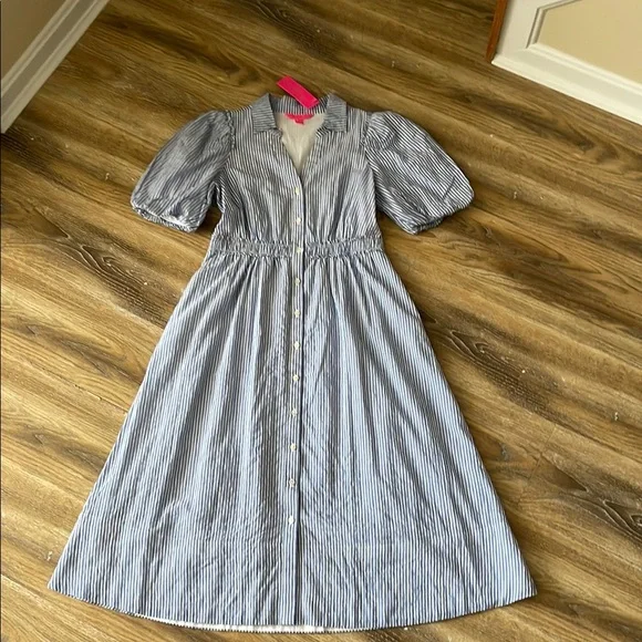 kalamkari midi dress BLUE KALAMKARI 
